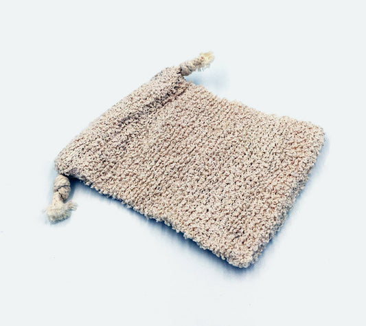 Cotton Exfoliate Soap Bag